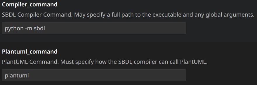 VSCode Extension Configuration